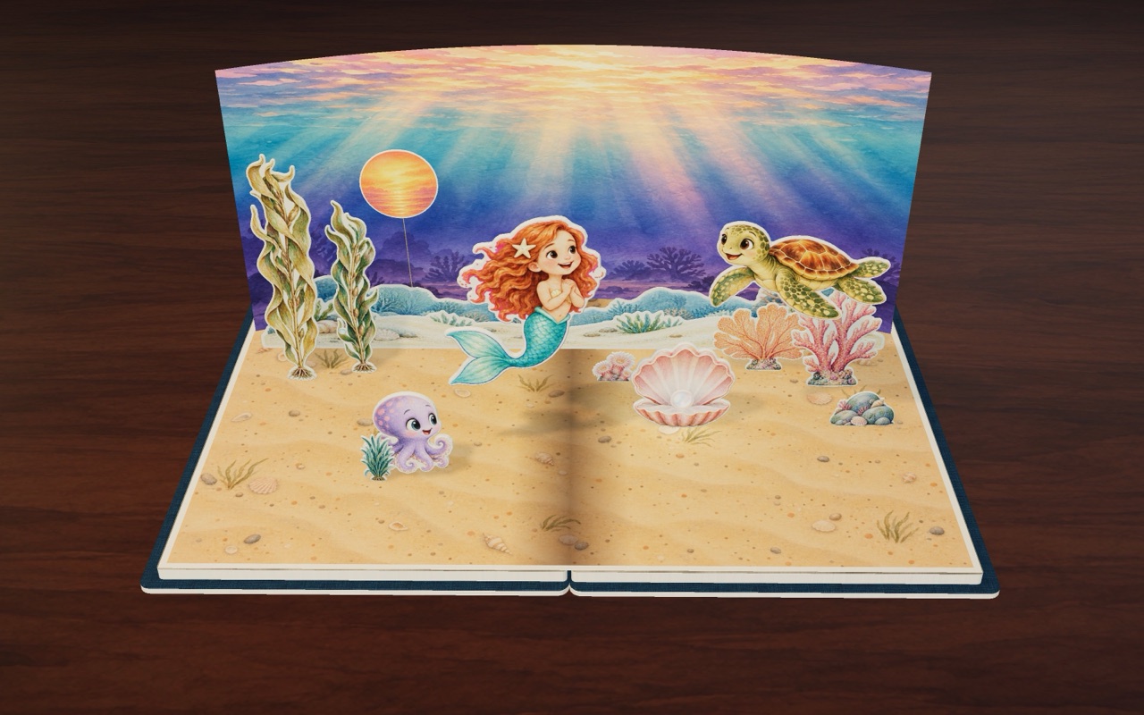 Three friends and a sea full of bubbles at sunset.